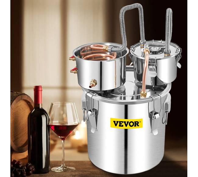 50L vandens distiliatorius su kondensatoriumi ir bačka7