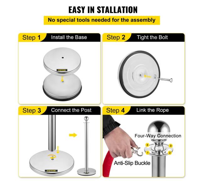 Minios kontrolės stulpelis, 8 dalių komplektas5