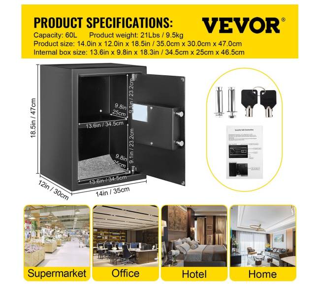 Pirštų atspaudų seifas su lentyna6