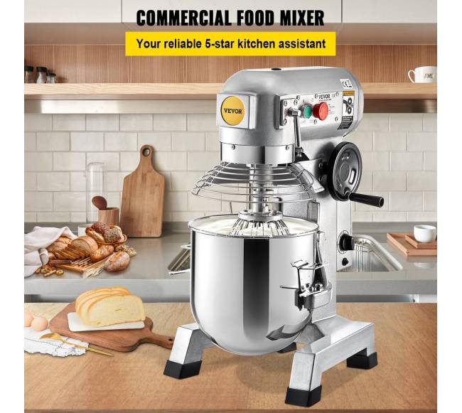 Komercinis maišytuvas su 30L talpos dubeniu1