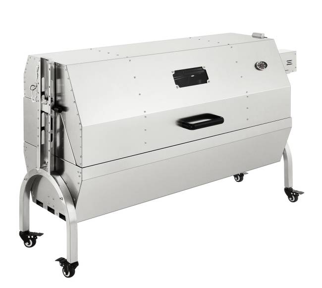 Kepsninė rotisserie su varikliu, nerūdijantis plienas9