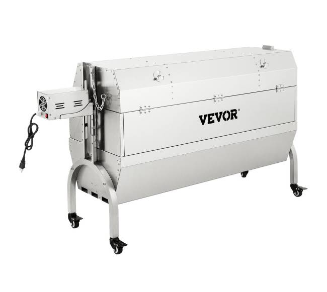 Kepsninė rotisserie su varikliu, nerūdijantis plienas10