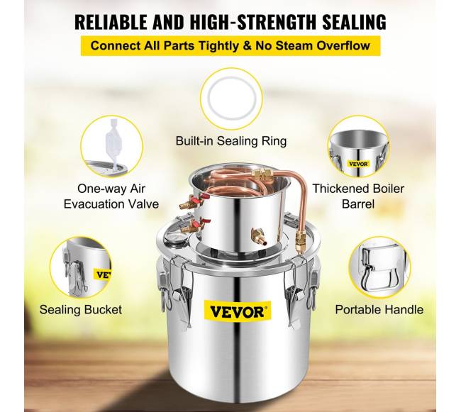 50 l alkoholio distiliatorius su kondensatoriumi5