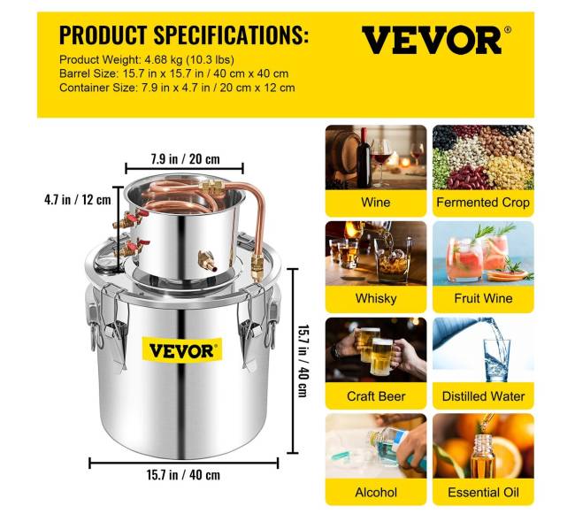 50 l alkoholio distiliatorius su kondensatoriumi6