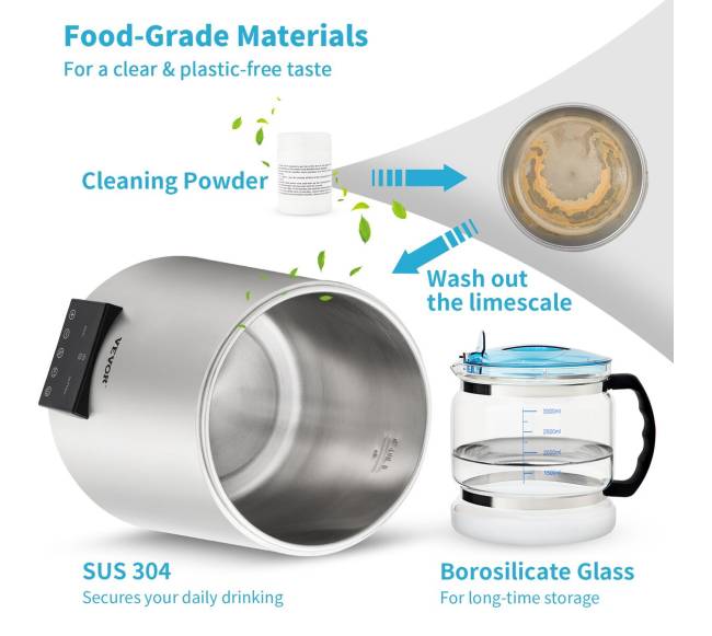 Vandens distiliatorius, 4L distiliuotojo aparatas5