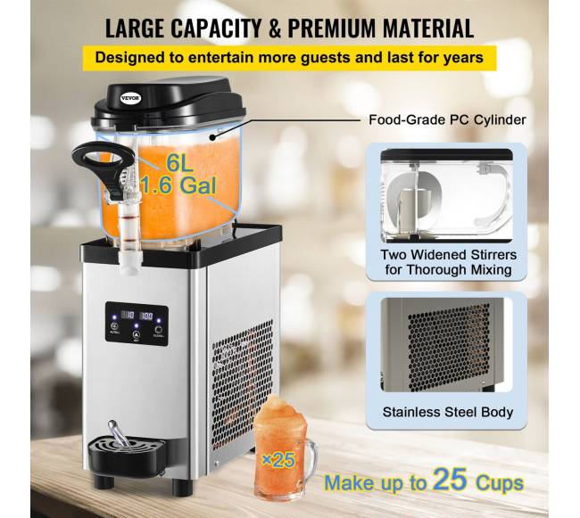 Komerciška šaldoma gėrimų mašina 6L2