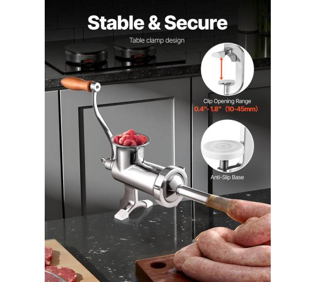 Rankinė mėsmalė, nerūdijantis plienas1