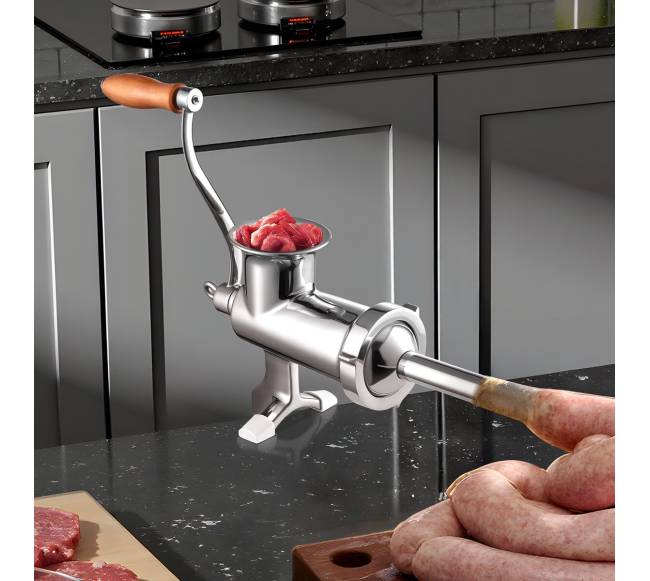 Rankinė mėsmalė, nerūdijantis plienas7