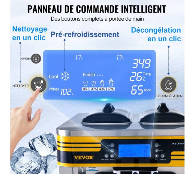 Komercinė ledų gaminimo mašina 22–30 lval.5