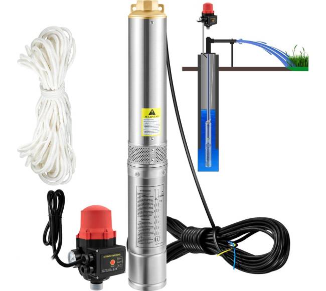 giluminis siurblys 750 W 230V, automatinis jungiklis0