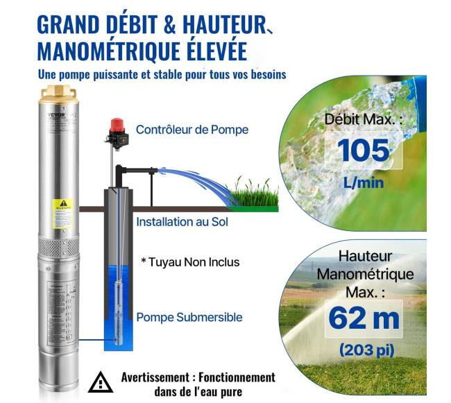 giluminis siurblys 750 W 230V, automatinis jungiklis2