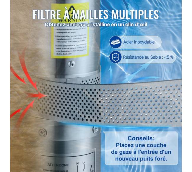 giluminis siurblys 750 W 230V, automatinis jungiklis5