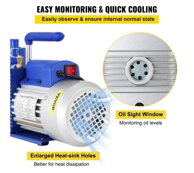 Dviejų pakopų vakuuminis siurblys4