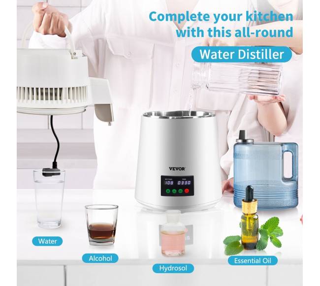 4 l vandens distiliatorius su laikmačiu ir temperatūros rodymu1