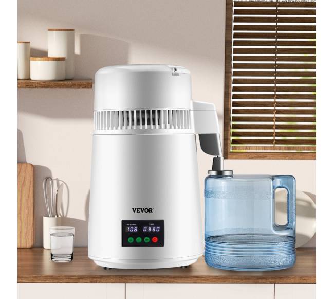 4 l vandens distiliatorius su laikmačiu ir temperatūros rodymu7
