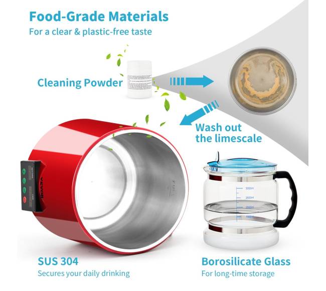 4 l vandens distiliatorius, 1 lh, 750W5