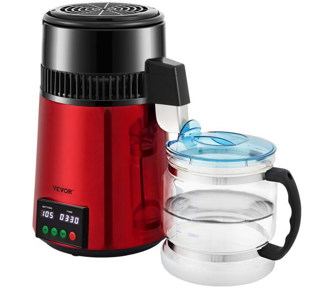 4 l vandens distiliatorius, 1 lh, 750W9