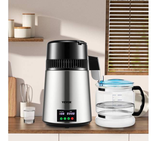 4 l vandens distiliatorius su laikmačiu ir temperatūros rodymu7