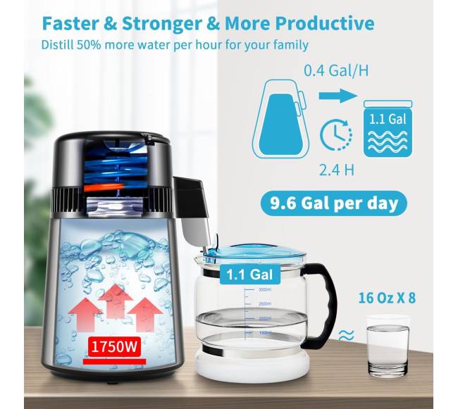 4 L vandens distiliatorius su laikmačiu2