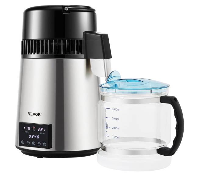 4 L vandens distiliatorius su laikmačiu9