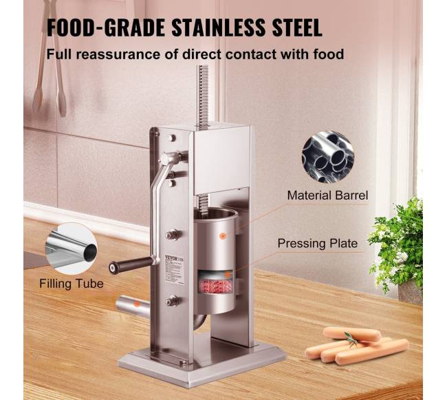 Rankinė dešrų kimštuvas, 3L talpa4