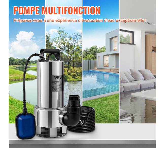 Panardinamas vandens siurblys, 1300W, su plūdiniu jungikliu1