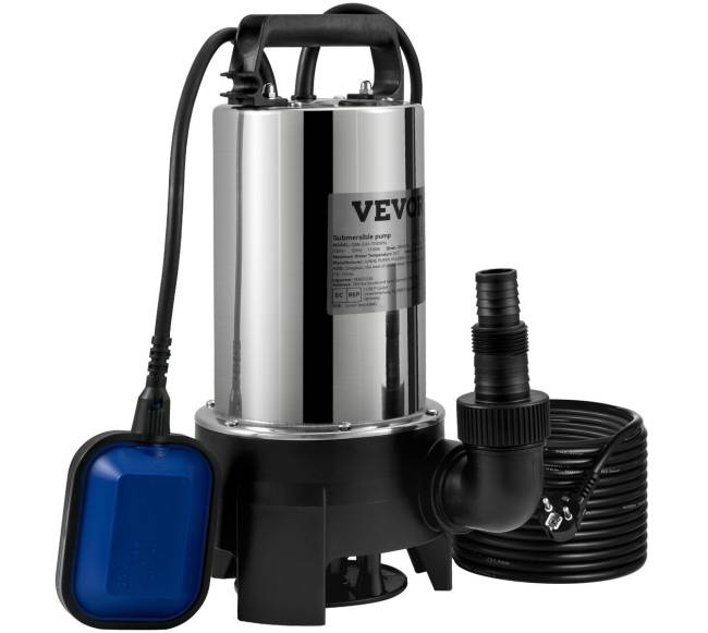 Panardinamas vandens siurblys 1100W, 20,000 lh0