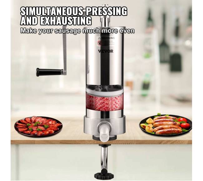 Vertikalus dešrų kimštuvas, 3L talpa3