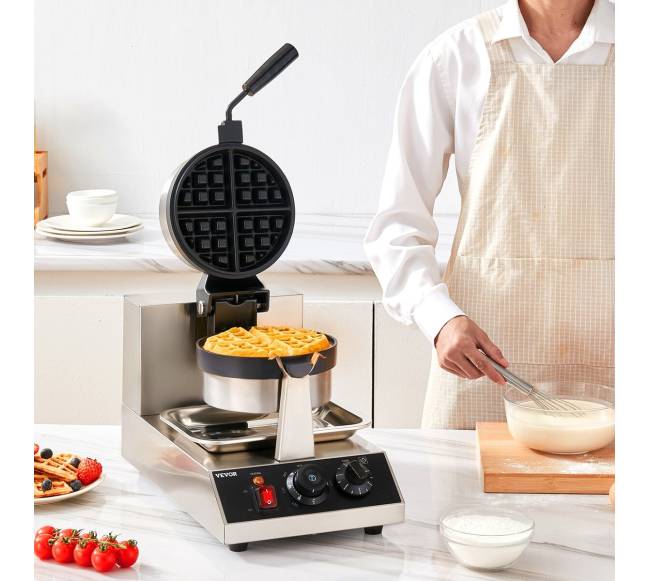 Apvalus vaflinės keptuvas 1300W 220V7