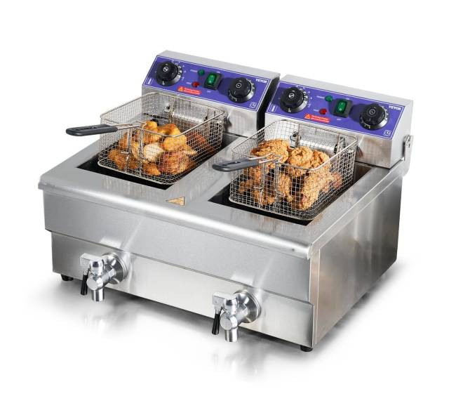 Elektrinė dviguba gruzdintuvė, 6000W8