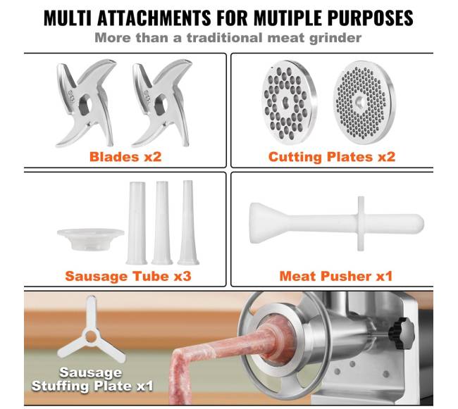 Elektrinė mėsos malimo mašina 450 kgval. galia 1100W3