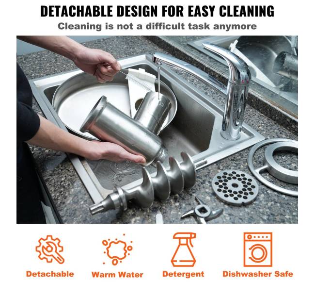 Elektrinė mėsos malimo mašina 450 kgval. galia 1100W5