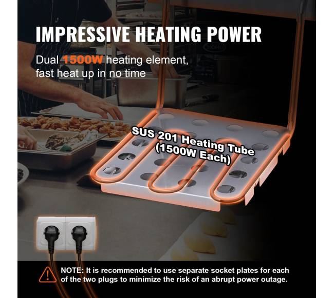 Elektrinė stalinė dviejų bakų gruzdintuvė2