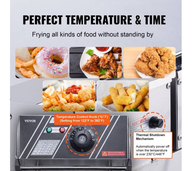 Elektrinė stalinė dviejų bakų gruzdintuvė3