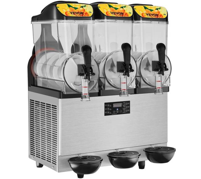 Trijų dubenų šaldytų gėrimų aparatas0