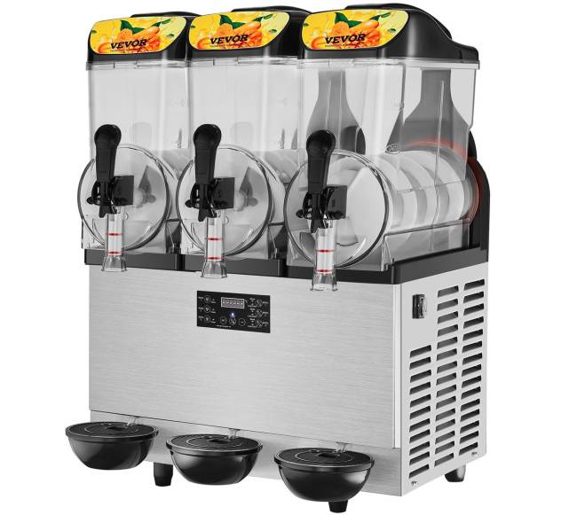 Trijų dubenų šaldytų gėrimų aparatas9