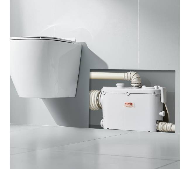 Macerator šliužo siurblys 500W su 3 įėjimais7