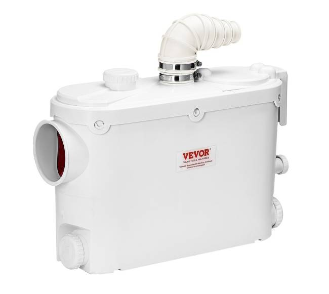 Macerator šliužo siurblys 500W su 3 įėjimais9