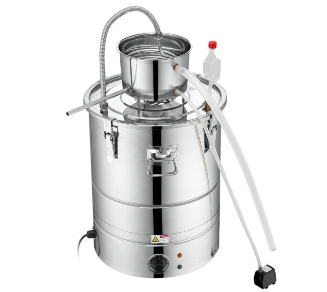 Eterinio aliejaus distiliatorius su vandens pompa0