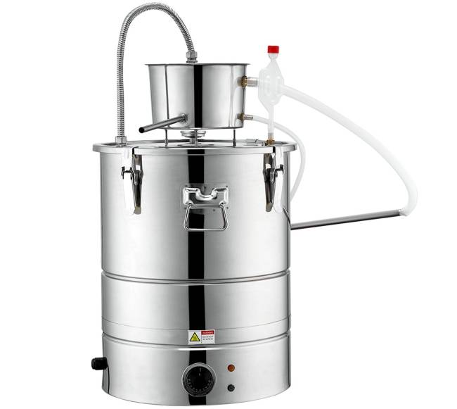 Eterinio aliejaus distiliatorius su vandens pompa8