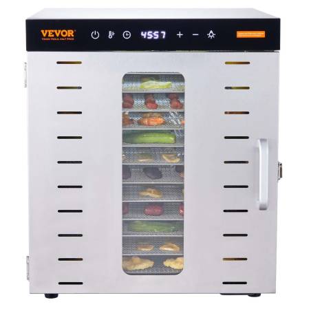 10 padėklų maisto džiovintuvas 1000W0