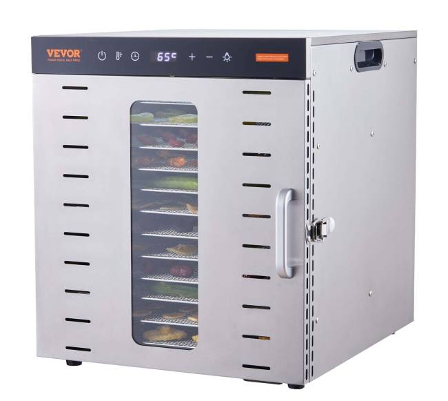 10 padėklų maisto džiovintuvas 1000W9