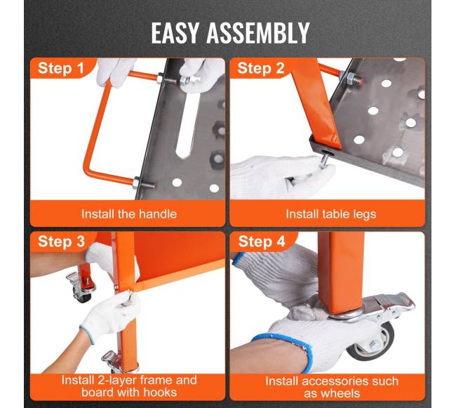 Plieno suvirinimo stalas ant ratukų5