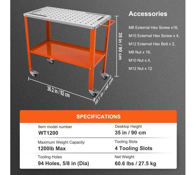 Plieno suvirinimo stalas ant ratukų6