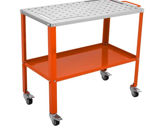 Plieno suvirinimo stalas ant ratukų9