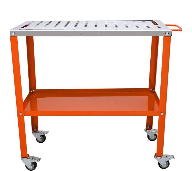 Plieno suvirinimo stalas ant ratukų10
