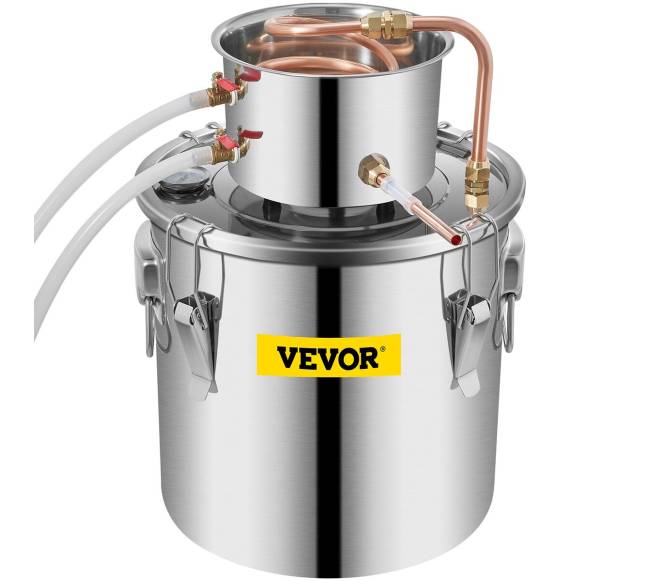 Vevor distiliavimo rinkinys 19L su vandens pompa10