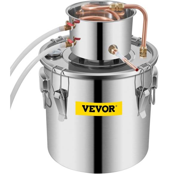 Vevor distiliavimo rinkinys su vandens pompa 36 ltr0