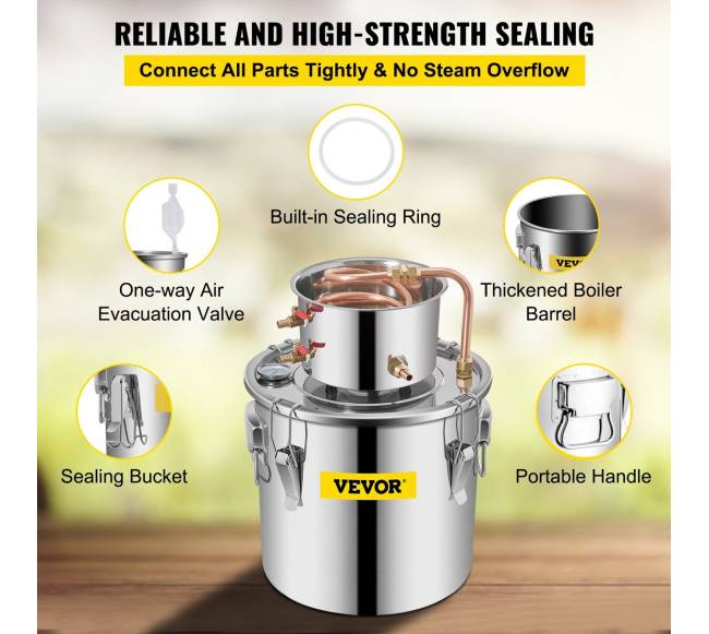 Naminio distiliavimo rinkinys 12.5l5