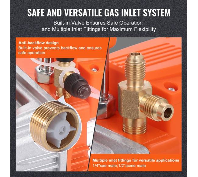 15 AG vienos pakopos vakuuminis siurblys, 3,5 CFM4